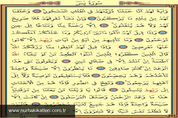 Yasin Suresi: Açıkladıran İçerik ve Esas Meal